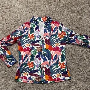 Colorful Floral Long Sleeve Shirt